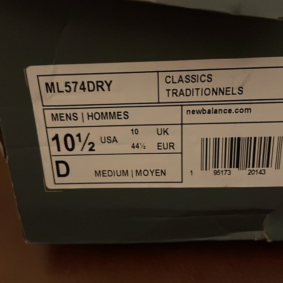 New Balance Classics Red/Blue Mens 10.5 - Picture 5 of 5